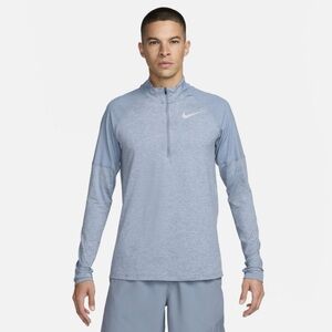 Nike Element Men's Dri-FIT 1/2-Zip Running Top Size S Ashen Slate AH8973-493